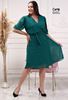 Picture of CURVY GIRL CHIFFON ELEGANT DRESS